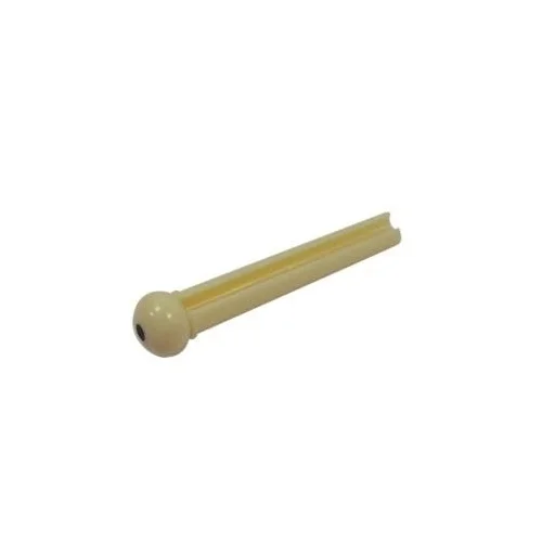 Alice A 021 IVY/2PVC Ivory plastic tone pin with black dot (2mm/pvc)