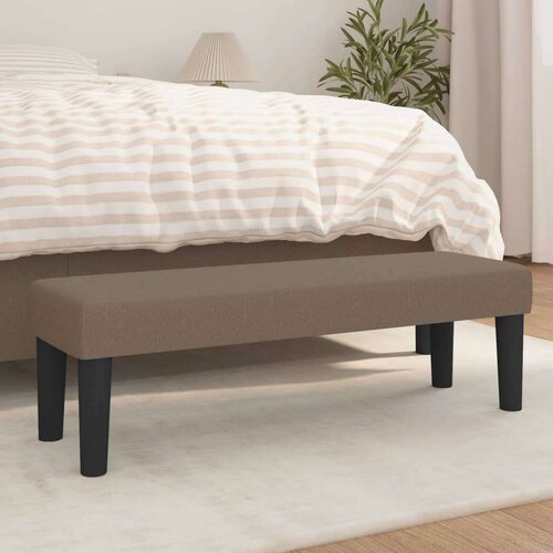 vidaXL Klop taupe 100x30x30 cm blago Cene