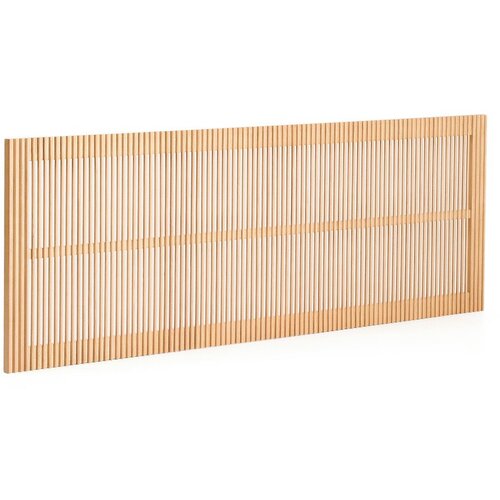 Kave Home Vzglavje iz masivnega jesena v naravni barvi 195x70 cm Beyla &ndash; Cene