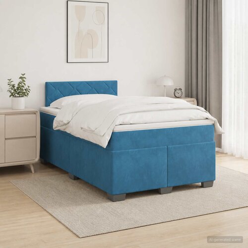  Boxspring krevet s madracem Plava 120 x 190 cm Bar&scaron;un Cijene