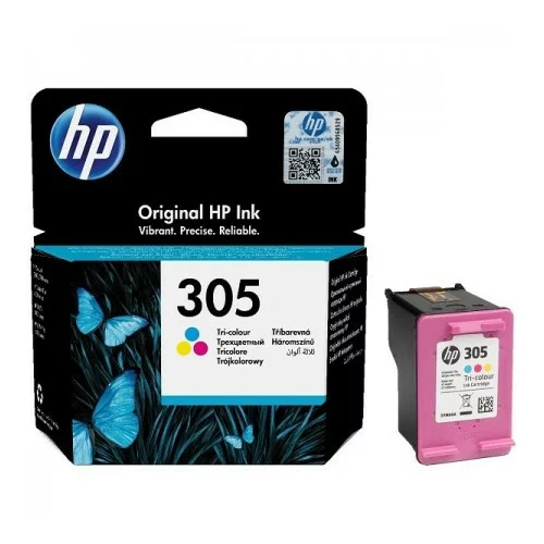Hp 305 Tri-color Original Ink Cartridge 3YM60AE#ABE