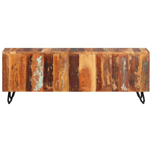 Maison Chic TV omarica - TV stojalo - Televizijska omarica 110x30x40 cm trden predelan les, (21699624) Slike