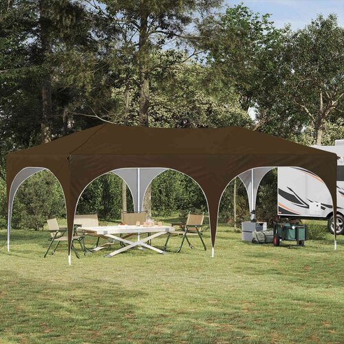  Zložljivi &scaron;otor za zabave 575 x 288 x 245 cm Taupe, (5000248721) Cene