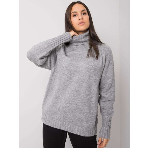 RUE PARIS Sweater-LC-SW-0173.93P-grey Slike