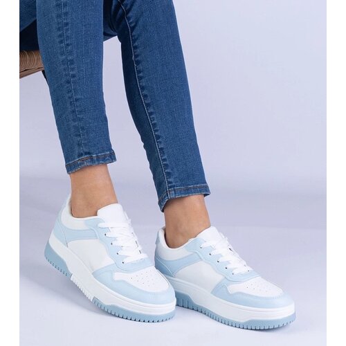 D/CEO marka niezdefiniowana Blue sneakers with a thick sole Undina Cene
