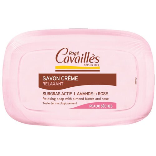 Rog&amp;eacute; Cavailles Izdelki za kopanje Entspannende Creme-Seife Mandel Rose - Aktive Surgras Slike