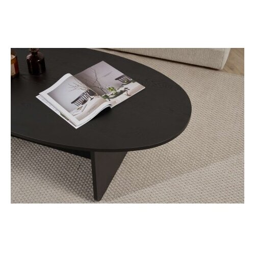 Nordure Klub sto Orba, 120x40x65 cm, Boja hrasta Slike