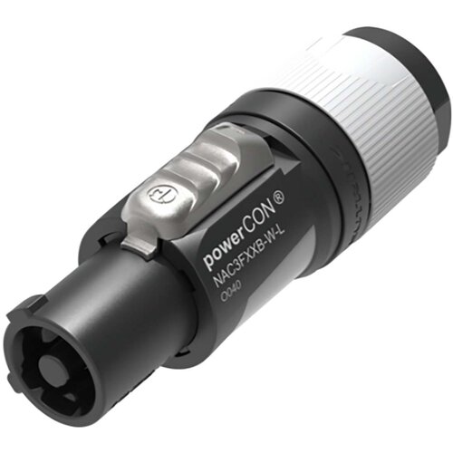 Neutrik PowerCon 10-16 mm zapiralni priključek napajalnega kabla za izmenični tok, Črna, (5000218655) Cene