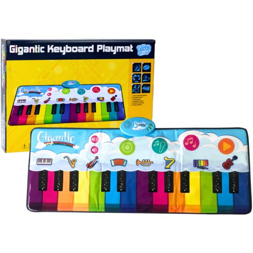  Edukativna prostirka za plesanje Rainbow Piano Slike