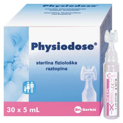 Dr. Gorkič fiziolo&amp;scaron;ka raztopina Physiodose 30 x 5 ml 626736 Slike