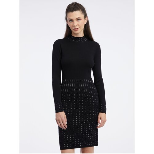 Orsay Black Ladies Sweater Dress - Women Slike