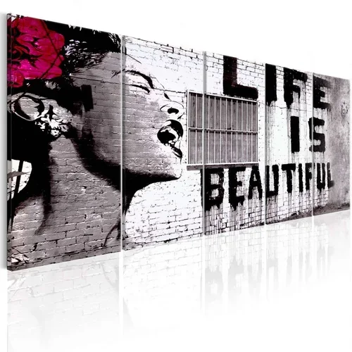  Slika - Banksy: Life is Beautiful 225x90