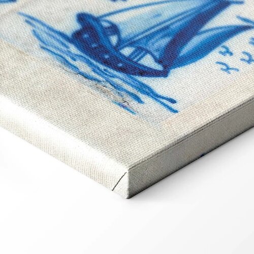  Slika - Azulejos tiles &amp;ndash; traditional Portuguese ceramic tiles 120x80 Na talijanskom platnu Slike