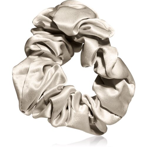 Notino Silk Collection Large scrunchie svilena elastika za lase Cream 1 kos Slike