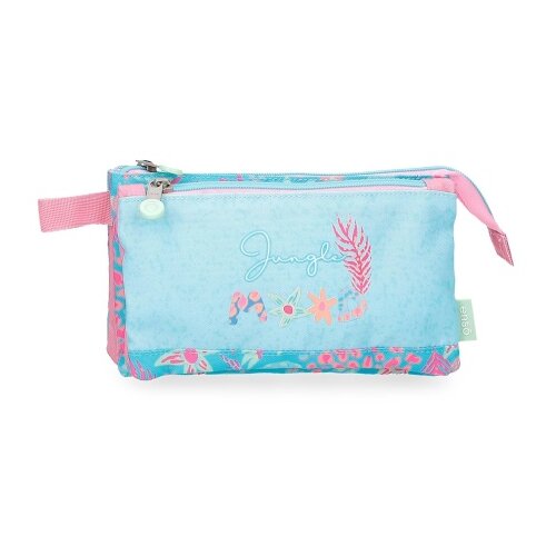 Enso Jungle Mood prazna pernica sa 3 pregrade - Tirkizna ( 98.143.21 ) Slike