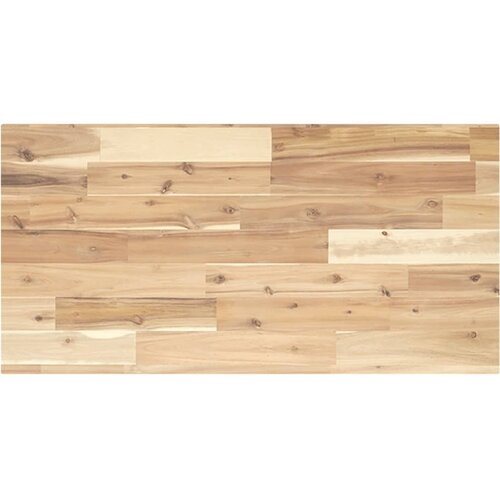 VidaXL Povr&amp;scaron;ina za umivaonik neobrađena 100x40x2 cm od drva bagrema Slike