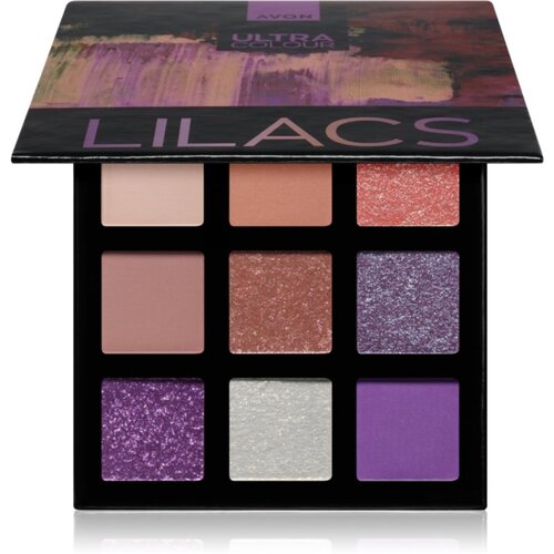 Avon Ultra Colour paleta sjenila za oči nijansa Lilacs 6,3 g Slike