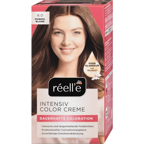 réell‘e INTENSIV COLOR CREME boja za kosu - Tamnoplava 6.0 110 ml Slike