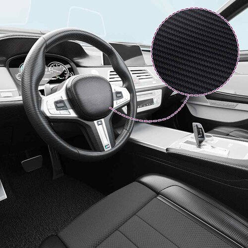  Folije za automobil 2 kom 3D crne 100 x 150 cm + 50 x 150 cm Cijene