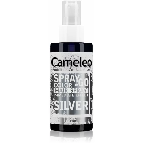 Delia Cosmetics Cameleo Spray & Go tonirajući sprej za kosu nijansa Silver 150 ml