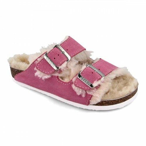 Grubin arizona ženske papuča-krzno koža roze 33580 Cene