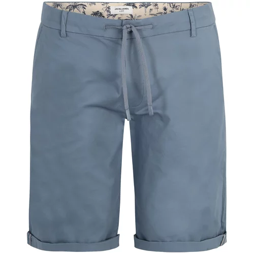 Jack & Jones Plus Chino hlače 'MARCO SUMMER' sivkasto plava