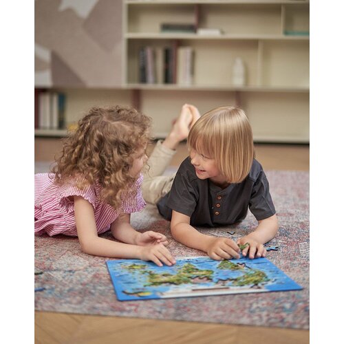 ALAYSKY&amp;#039;S GLOBES Drvene puzzle Alaysky Životinje i biljke u drvenoj kutiji Slike