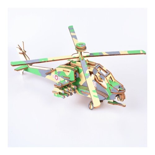  Čarolijashop 3d drvena slagalica Helikopter- Apač ( 189) Cene