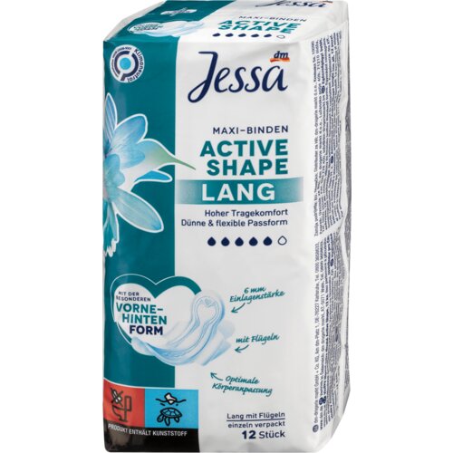 Jessa Active Shape maxi higijenski ulošci - dugi 12 kom Cene
