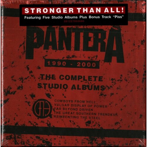 Pantera COMPLETE STUDIO ALBUMS 1990 - 2000 (LIMITED) Cene