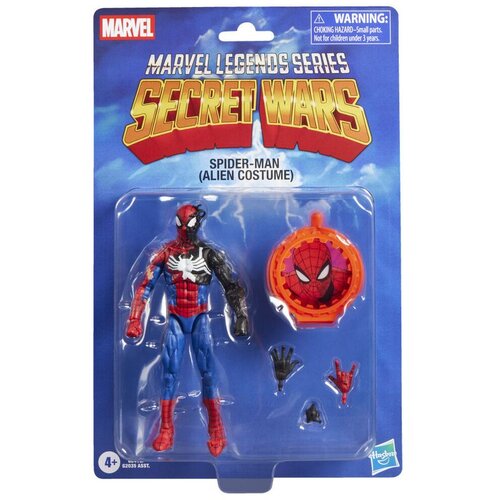Hasbro Figura Spiderman Alien Costume Secret Wars Marvel Legends Series 15cm Slike