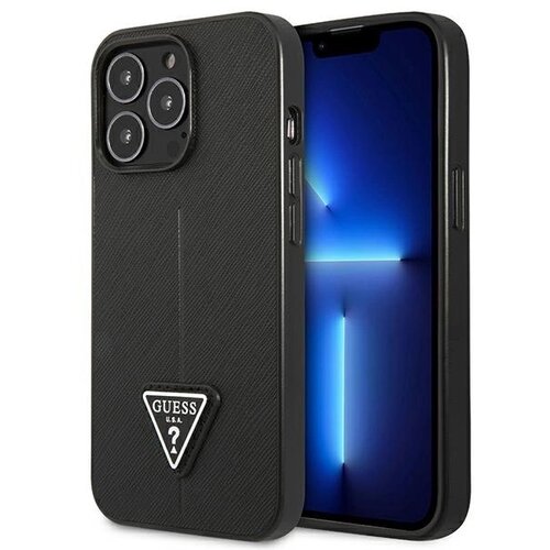 Guess OVITEK HARDCASE OVITEK ZA IPHONE 14 PRO 6.1 BLACK SAFFIANO, (21833930) Cene