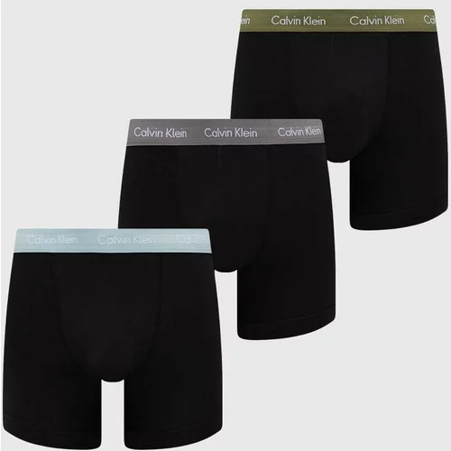 Calvin Klein Underwear Bokserice 3-pack za muškarce, boja: crna