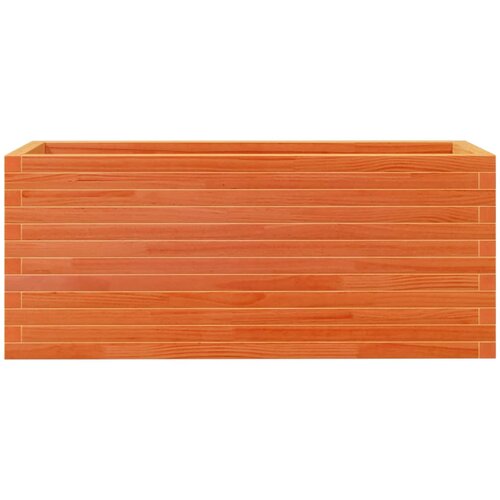  Vrtna sadilica vo&amp;scaron;tano smeđa 110x40x45,5 cm masivna borovina Slike