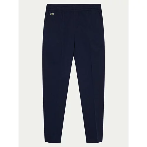 Lacoste Chino hlače HJ9701 Mornarsko modra Regular Fit