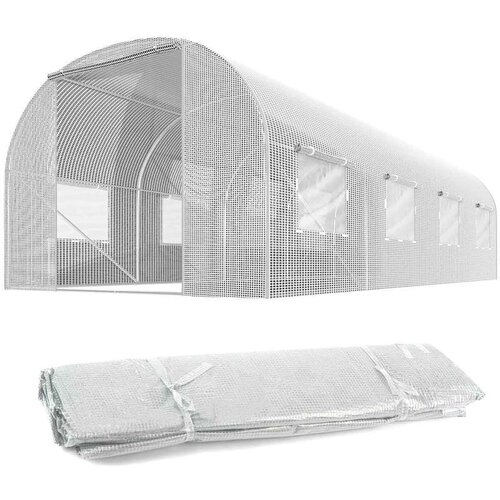 Folija za vrtni tunel 3x4,5 m (13,5 m2) bijeli plonos Cijene