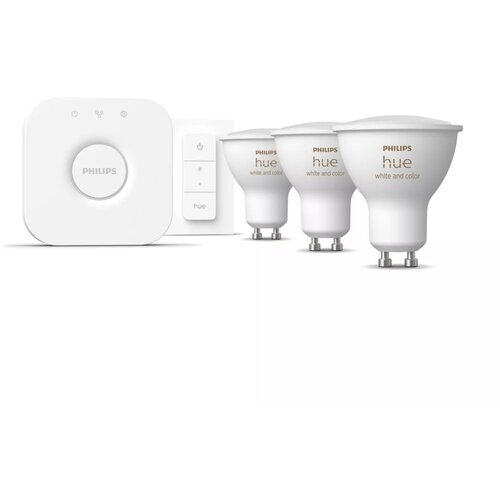 Philips Pameten začetni komplet 5 ks z žarnico GU10, 6 W White and color ambiance &amp;ndash; Slike