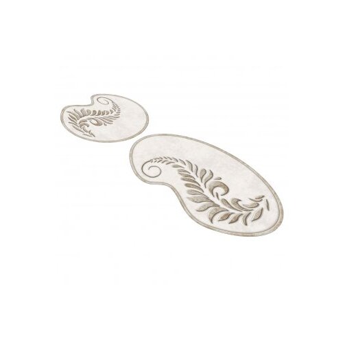 L&amp;#039;essentiel Maison 210FG41115KR Prostirka za kupatilo, 2 komada, Bijelo-smeđa Slike