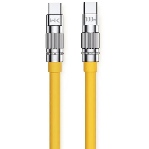 WEKOME wdc-188 usb-c 1m yellow 100w Kabl ( 60228 ) Slike