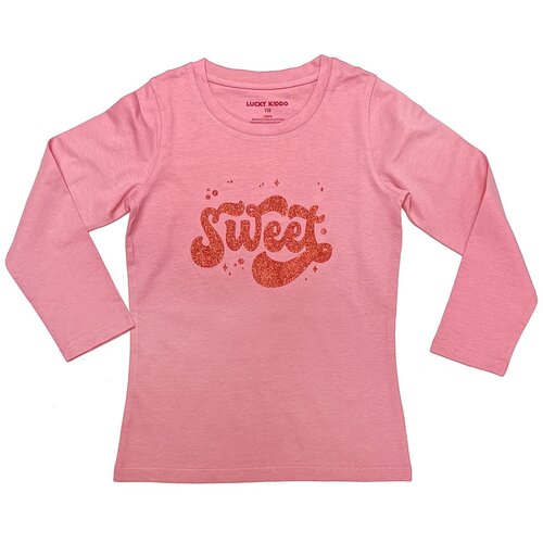 Lucky Kiddo majica DR LK-KGT LS 2_24 023731 Ž roza 104 Slike