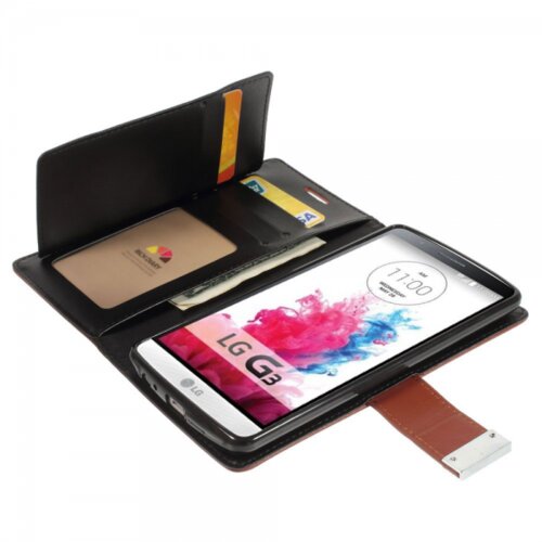 Goospery preklopna torbica Rich Diary Samsung Galaxy S6 G920 - roza pink Cene