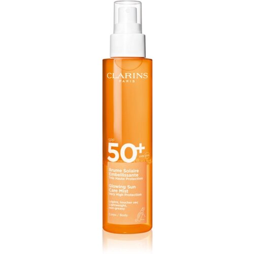 Clarins Sun Body Mist SPF50+ meglica za sončenje v pršilu za telo SPF 50+ 150 ml Cene