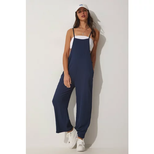 Happiness İstanbul Jumpsuit - Dunkelblau - Relaxed fit