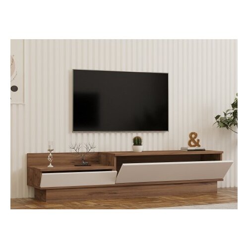 Hanah home TV komoda Barko bež-bijela Cene