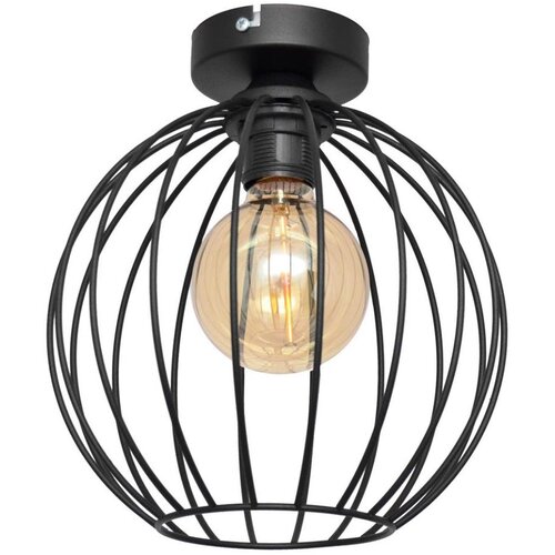  Plafonski luster MERCURE 1xE27/15W/230V, prečnik 24 cm, crne boje Cene