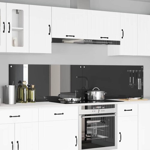  Kuhinjski zid 2 pcs Tamno siva 110 x 50 cm Cijene