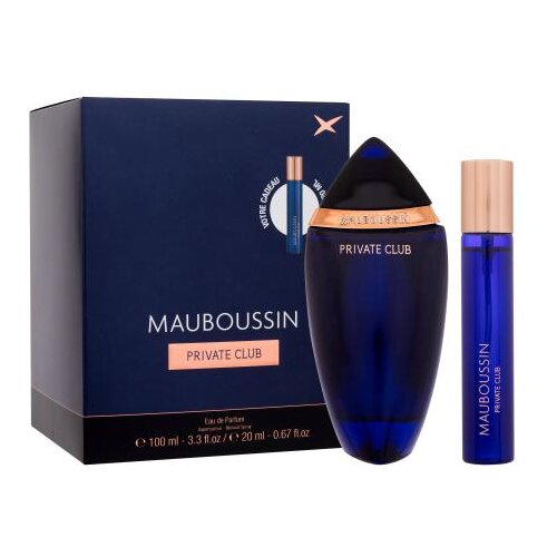 Mauboussin Private Club Set parfemska voda 100 ml + parfemska voda 20 ml za muškarce Cijene