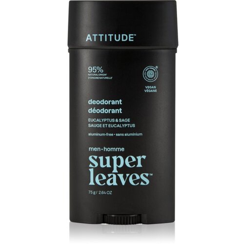 Attitude Super Leaves Men Deodorant dezodorant za mo&scaron;ke Eucalyptus & Sage 75 g Cene