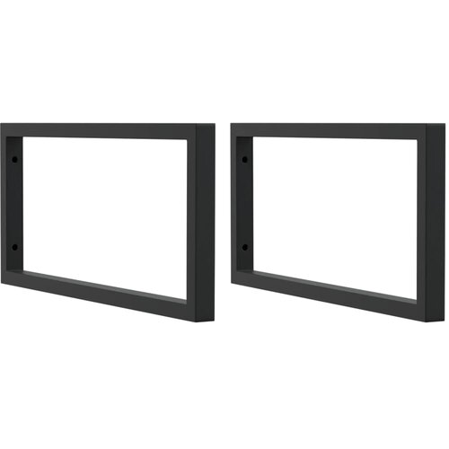  Zidna polica za umivaonik od čelika i masivne bukovine Smeđa 60 x 60 x 4 cm Slike