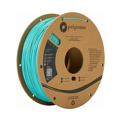 Polymaker PolyLite PLA - Turquoise - 1,75 mm
